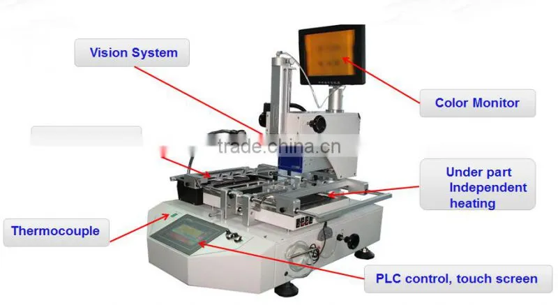 ShuttleStar RW-SV520 mobile phone bga rework station, motherboard rework station