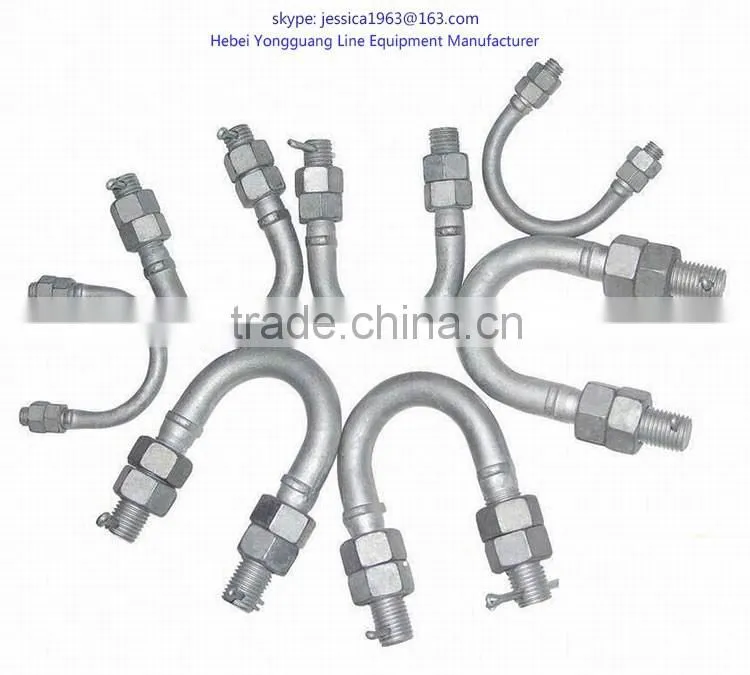 Double End Special U-Shape Anchor U Bolt With Nuts And Washer/UJ Bolt CHINA SUPPLIER