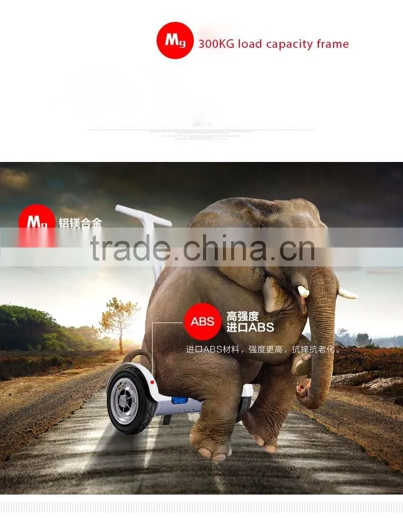 2016 fashion smart Balancing shenzhen hoverboard 2 Wheel Electric Standing Scooter by hand drifting factory no tax