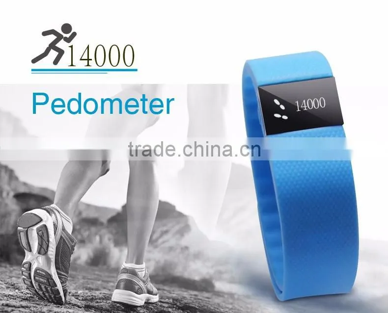 New BLE 4.0 IOS Android software TI chipset TW64 custom sport fitness bracelet