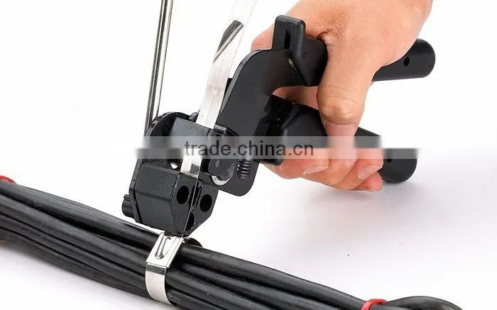 LS-600R Wholesale Stainless Steel Cable Tie Gun Strapping Tool Cable Tie Tensioning Tool Automatic Cable Tie Tools