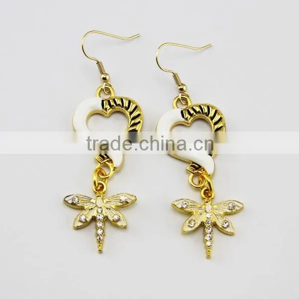 fashion high quality memory love earrings girl drop earings women gifts charms pendant earrings jewellry
