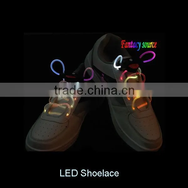 factory supply led glowing shoelace