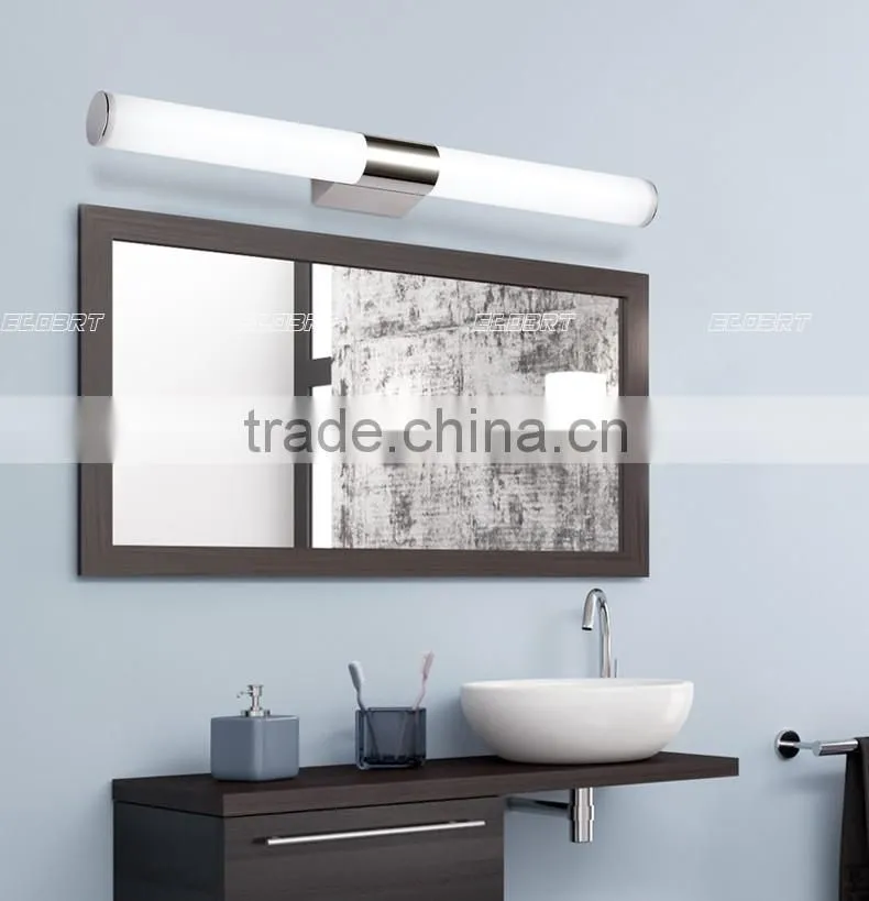 Hot Sales 12W 60cm Acrylic Round Bathroom Mirror Light For Home Decoration