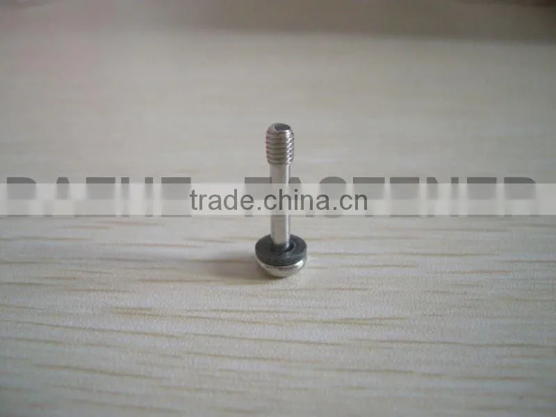 Pan head torx recess machine screw with washer