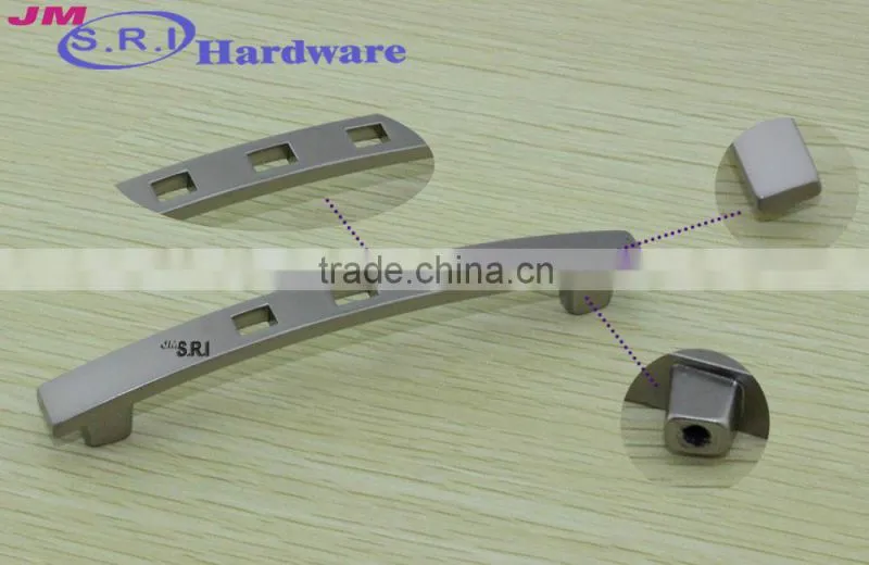 Hot sale zinc alloy cabinet handles for kitchen door , bedroom furniture drawer hanldes