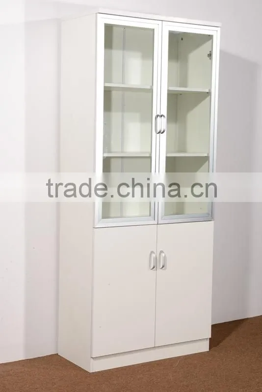 HC-M044 durable bright office wooden file cabinet modern design
