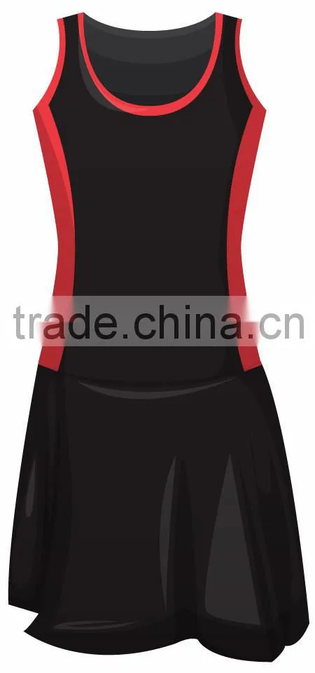 Cheap full sublimation netball dress
