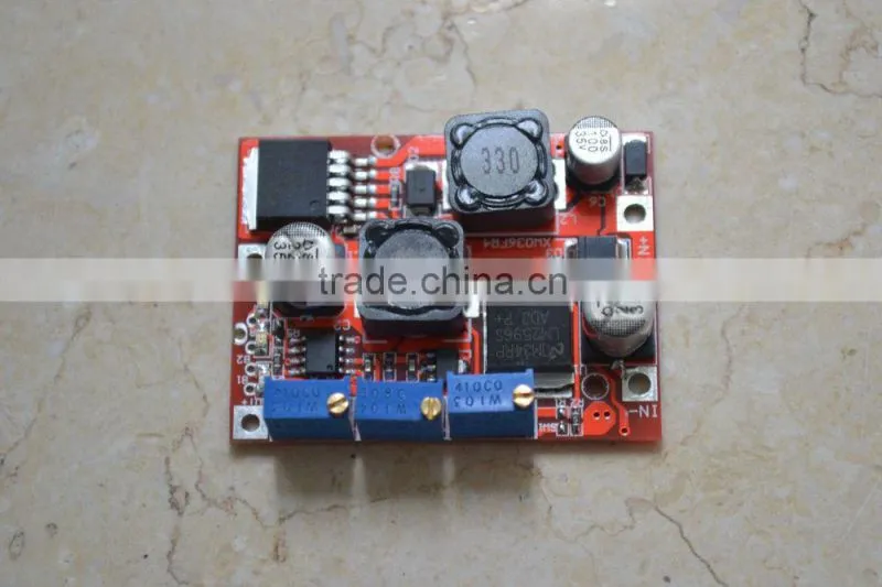 DC 4-35V to 1.25-25V Step-Up Buck CC CV Power Supply GS6300 LM2577