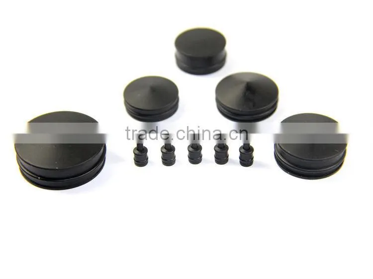 Used for disposable syringe rubber piston With slick and intact appearance