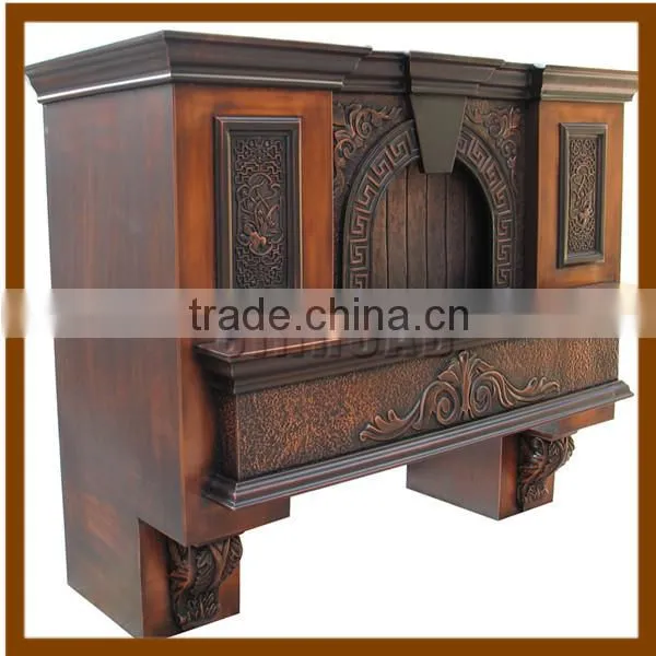 china supplier kitchen appliances Island cooker hoods cheap copper kitchen hood