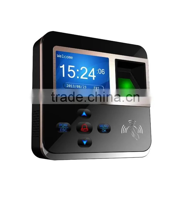 TCP/IP, RS485, USB Host biometric time attendance fingerprint access controller