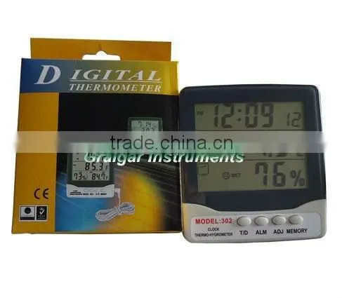 Thermo-Hygrometer GR-302,hygrometer, Hytro-thermometer, thermo-hygrometers, Psychrometer,