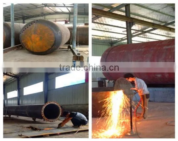 Semi-continuous high oil yield waste tire/rubber/plastic reycling pyrolysis plant to crude oil for sale