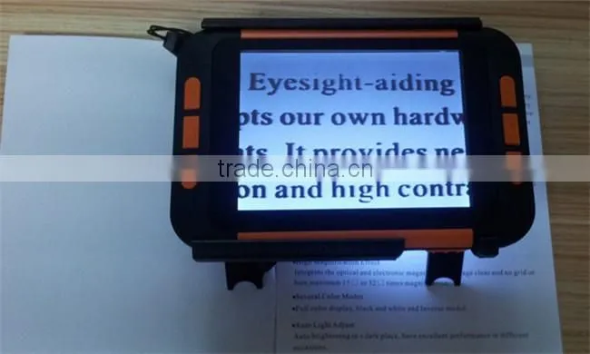 New! 3.5inch LCD Portable Video Magnifer for low vision people Low vision aid Digital Magnifier electronic reading aid
