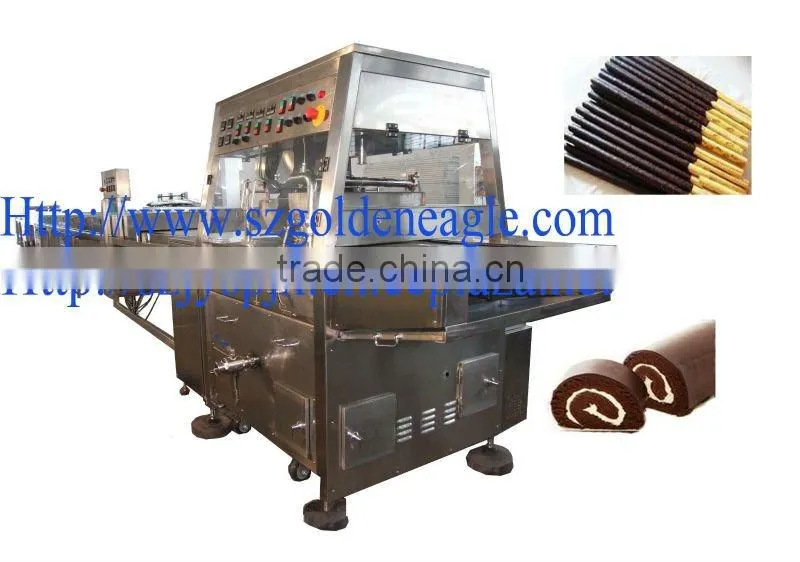 Automatic Chocolate bicsuits Enrobing Machine