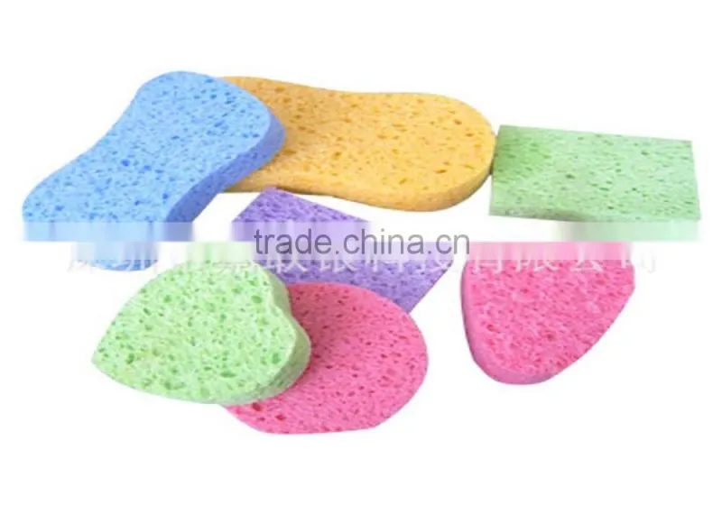 Magic Compressed Cellulose Sponge for Kitchen Cleaning