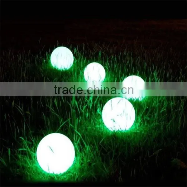 any size cheap plastic rgb color changing waterproof led pool ball