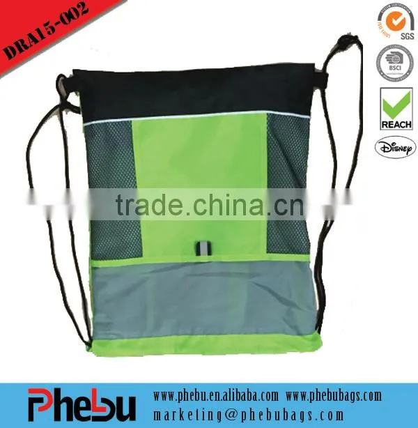 Hot Selling design your own drawstring backpack(DRA15-003)