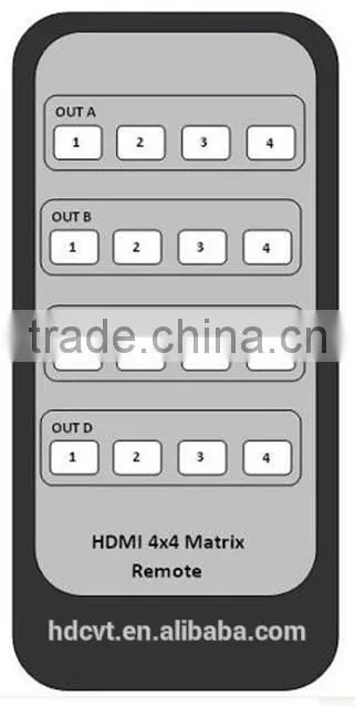 Newest HDMI 1.4 HDMI Matrix 4 x 4