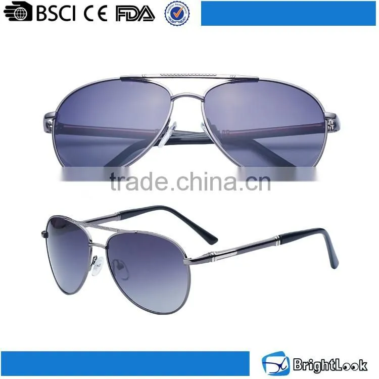 UV400 metal sunglasses,cat.3 polarized sunglasses with CE FDA certificate