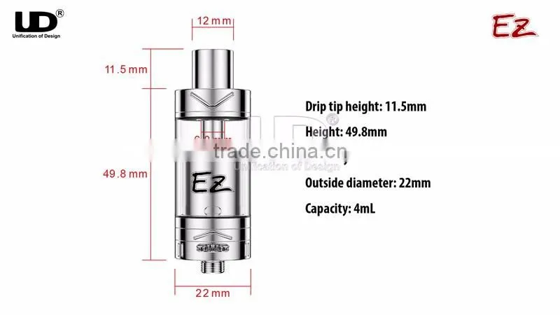 high quality new design China e cig liquid tank