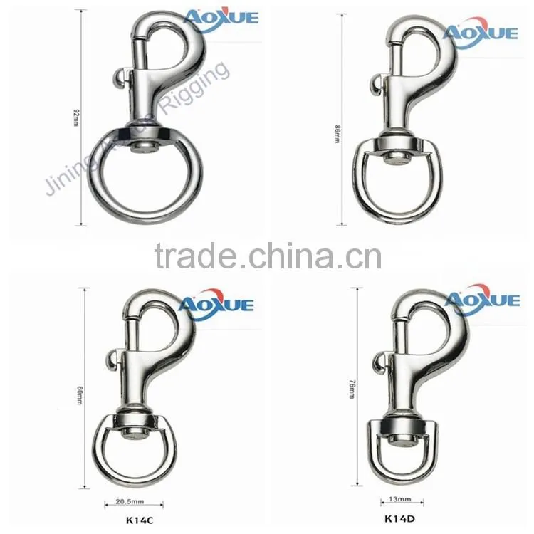 Bag fittings and accessories Zinc alloy Swivel Snap Hook
