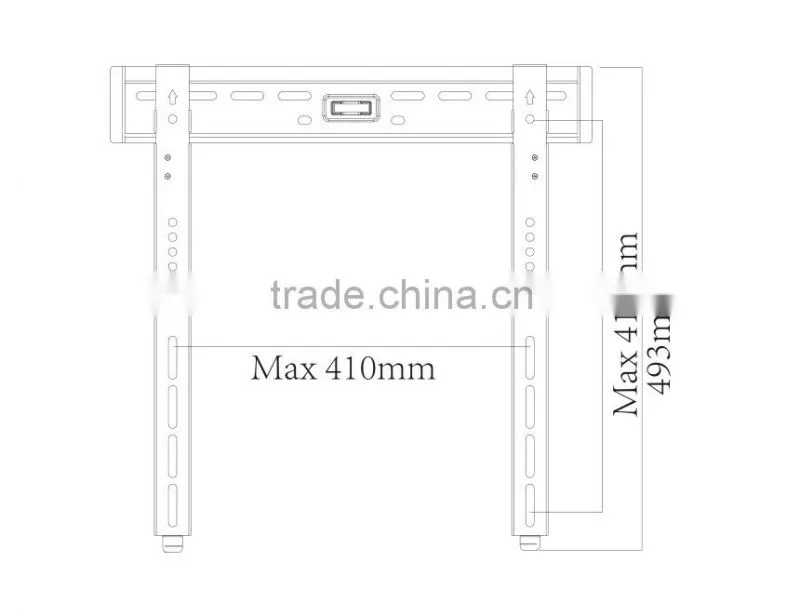 lcd tv wall mount for 26"-55", wholesale sliding tv wall mount