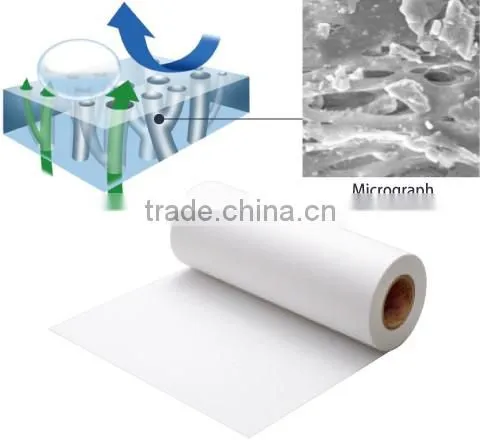 PE film for pet mat without printing