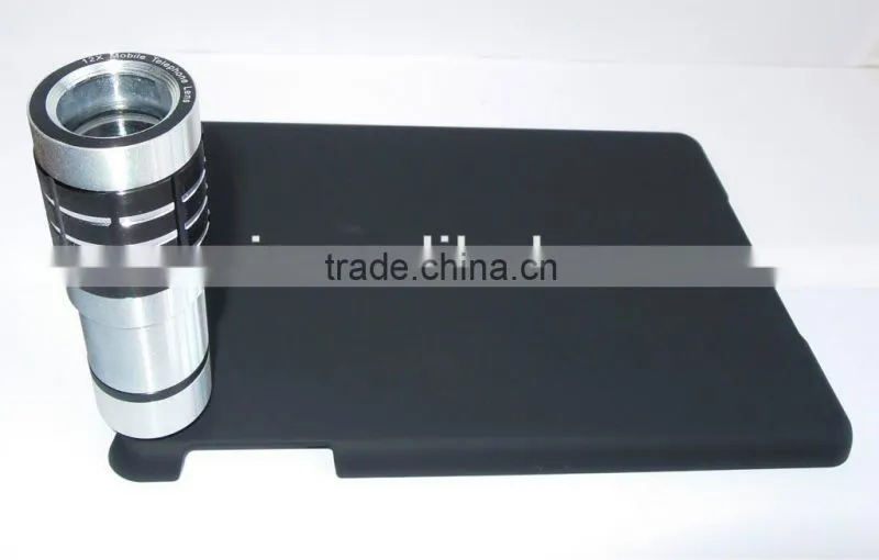 Brand New 12X Zoom Magnifier Camera Lens Telescope W/ Back Cover For iPad Mini1/2Gen