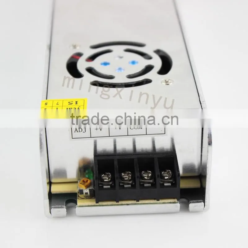 24v dc single output voltage 360W slim case switching power supply