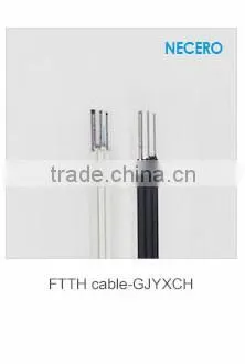 12 Core single mode ADSS 80m span optical fiber cable for Bonaire cabling systems