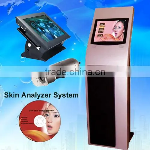 Salon Beauty Equipment Facial Skin Scanner Analyzer Machine