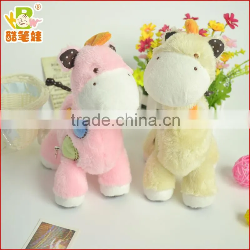 wholesale plush stuffed Christmas cute music animal toy