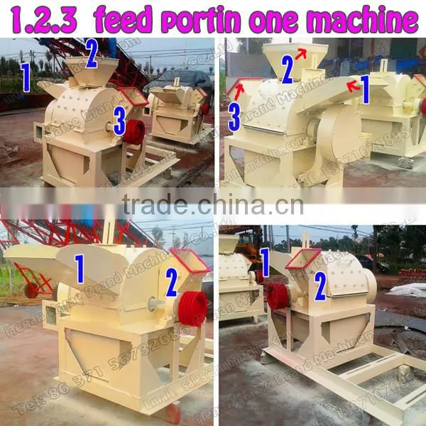 Excellent wood chips hammer mill, small wood grinder, sawdust wood crusher machine