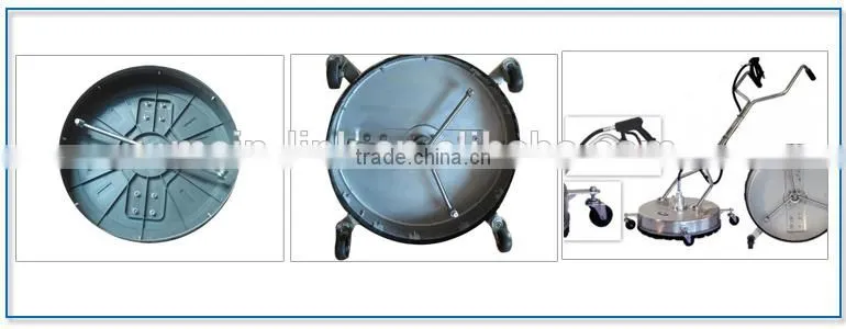 High pressure surface cleaner