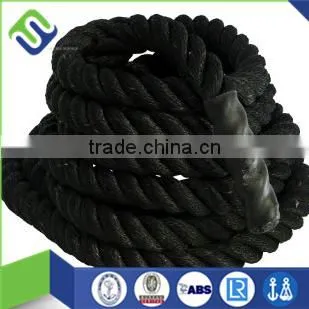 Battl rope, 3 strand colorful customized polypropylene battle rope