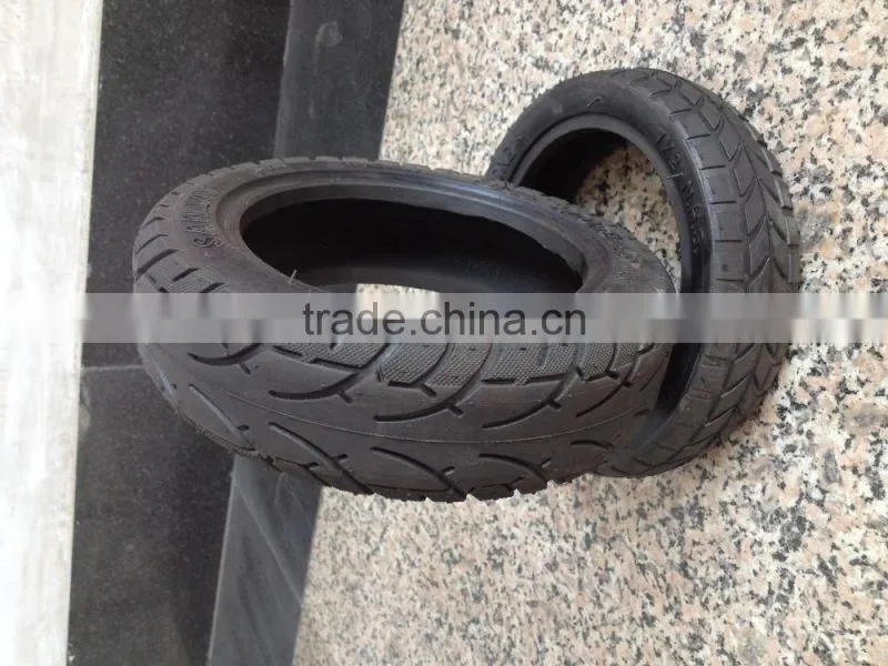 8x2.00-5 heavy duty hand trolley wheel pneumatic tubeless lawn mower wheel