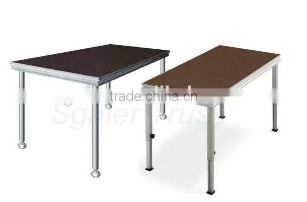 2017 sgaier modular stage square legs 0.6-1m concert stage