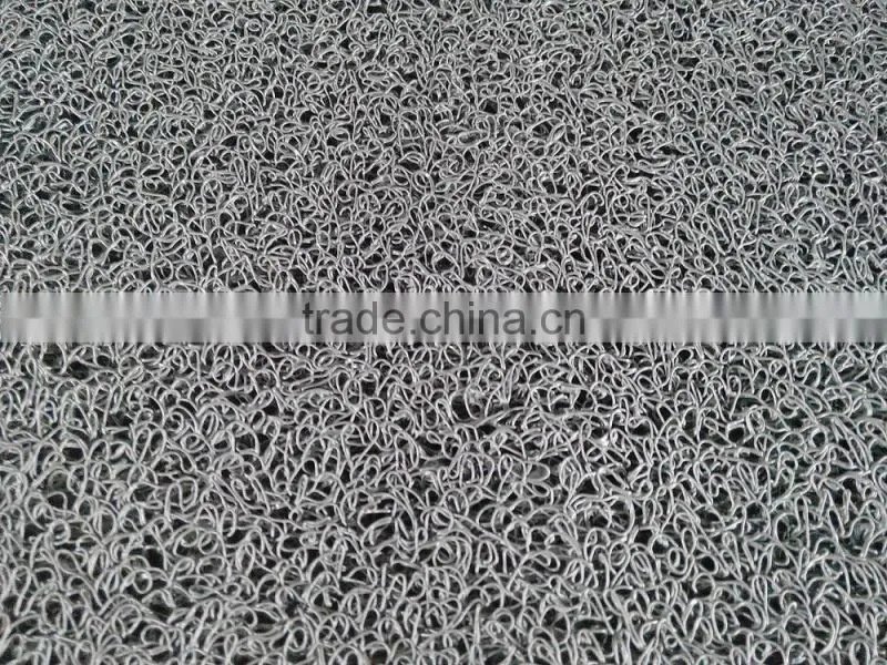 15mm HOT product PVC coil mat /PVC Vinyl coil mat /anti slip cushion mat