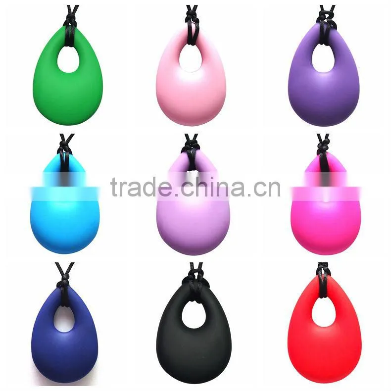 Teether BPA Free Teething Pendant Necklace Teething Pendant