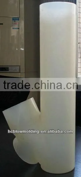 OEM Hollow Blow Molding Plastic Large PVC Pipe Car Guide Duct Design Plastic Bend Tube