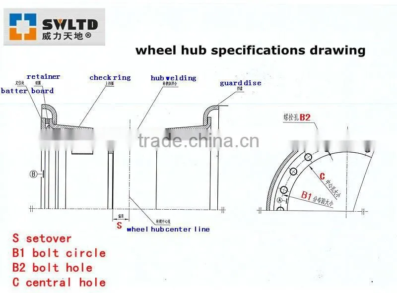 wheel loader rims