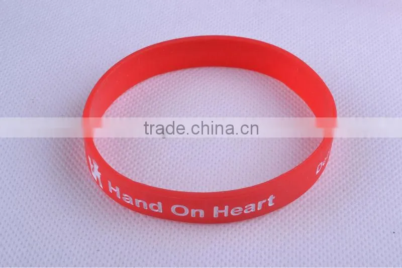 Stylish youth energy narrow wristbands silicone bangles