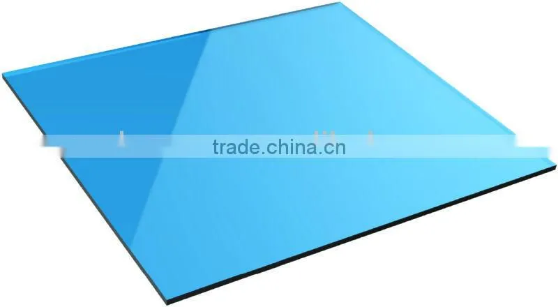 Transparent Plastic Polycarbonate Solid Flat Sheet (Valuview Blue Solid Flat)