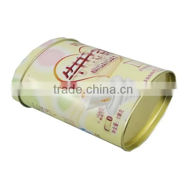 oval coin tin with metal lid