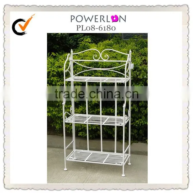 Retro Antirust metal Gondola Shelf Display Shelf