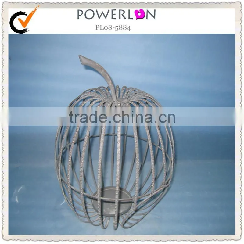 western pumpkin rustic metal home decor