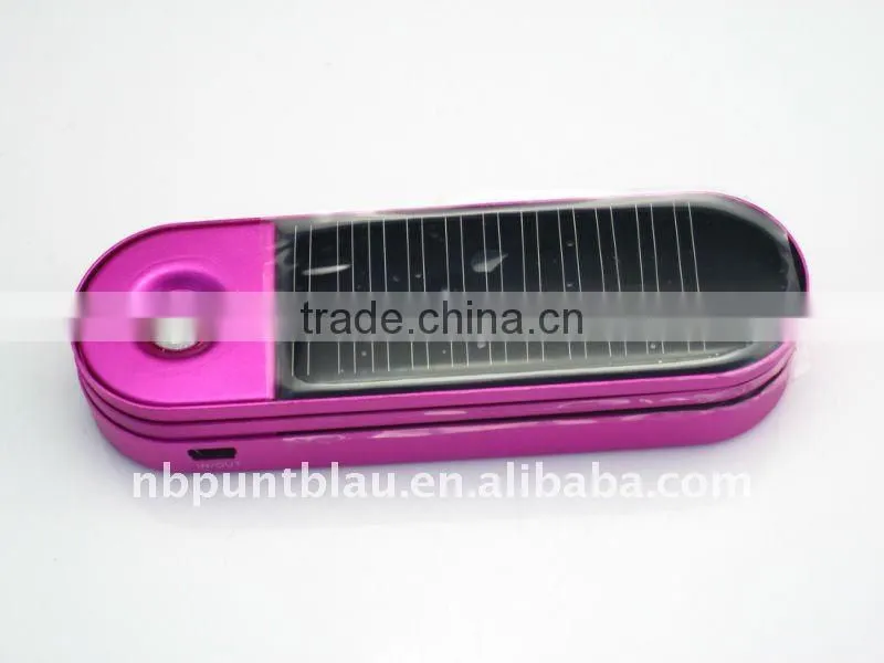 Solar charger with 6pcs fans