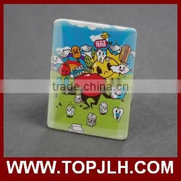 China manufacturer porcelain ceramic flat fridge magnet